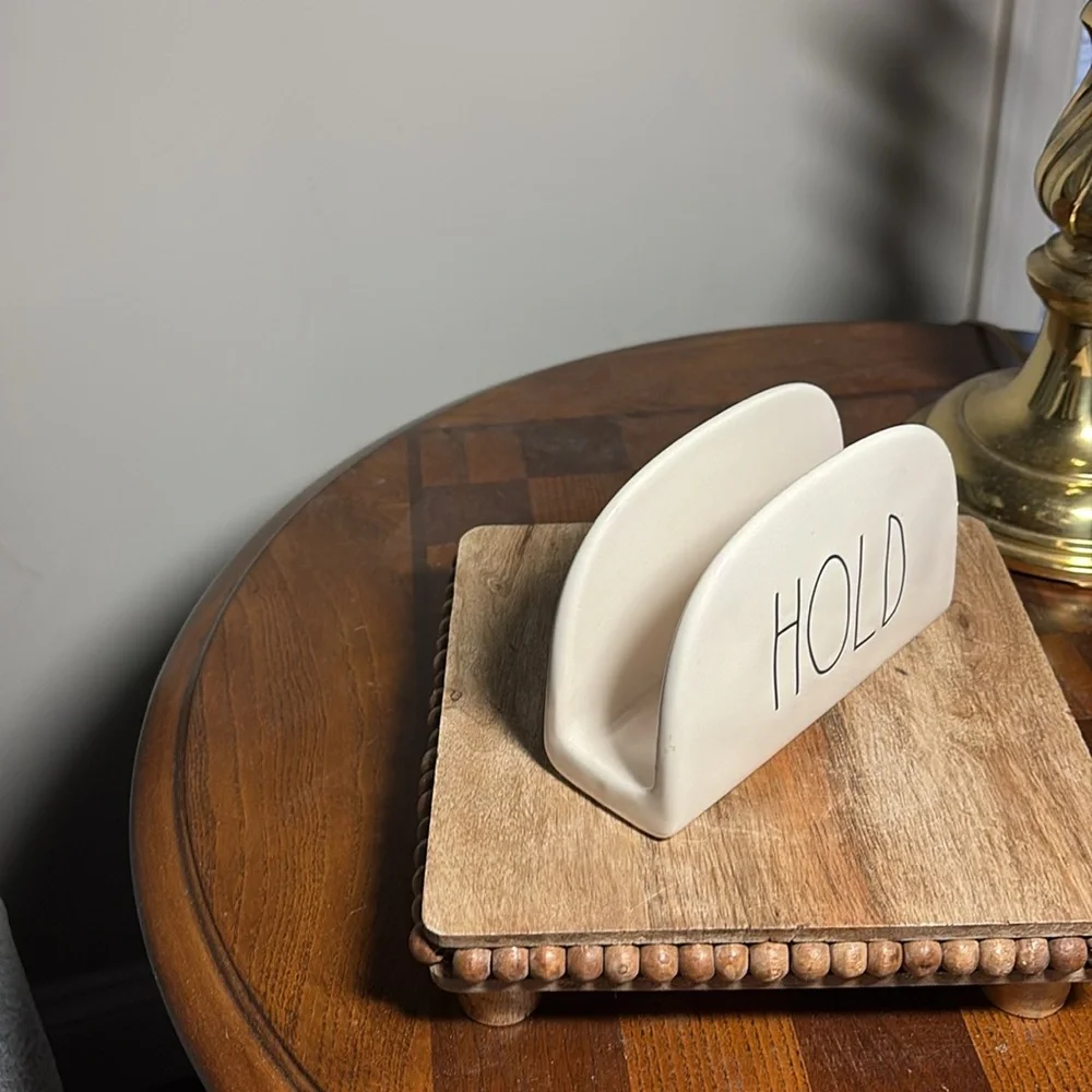Rae Dunn napkin holder - Picture 2 of 3